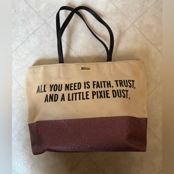 kate spade Handbags - Stylish Tan and Brown Tote Bag